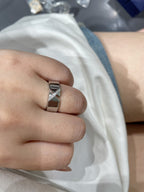 ⭐Miroze LIENS EVIDENCE DIAOMOND RING