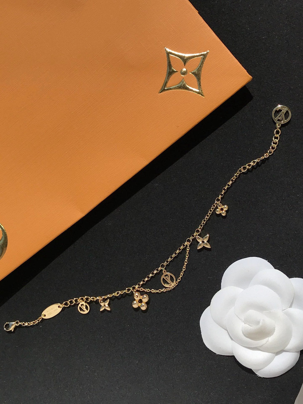 ⭐Miroze BLOOMING PINK GOLD MOP BRACELET