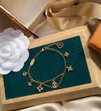 ⭐Miroze BLOOMING PINK GOLD MOP BRACELET