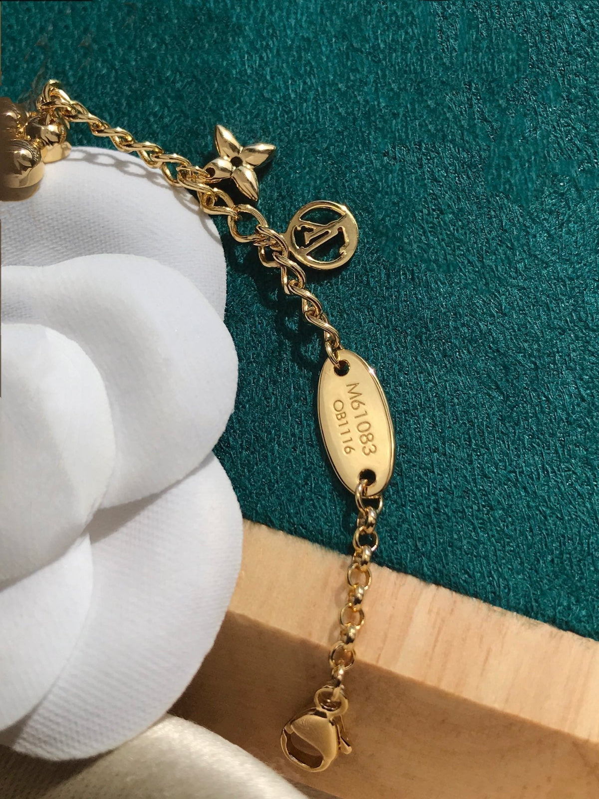 [⭐Miroze]BLOOMING PINK GOLD MOP BRACELET
