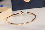 ⭐Miroze IDYLLE GOLD OPEN BRACELET DIAMOND PAVED