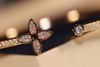 ⭐Miroze IDYLLE GOLD OPEN BRACELET DIAMOND PAVED