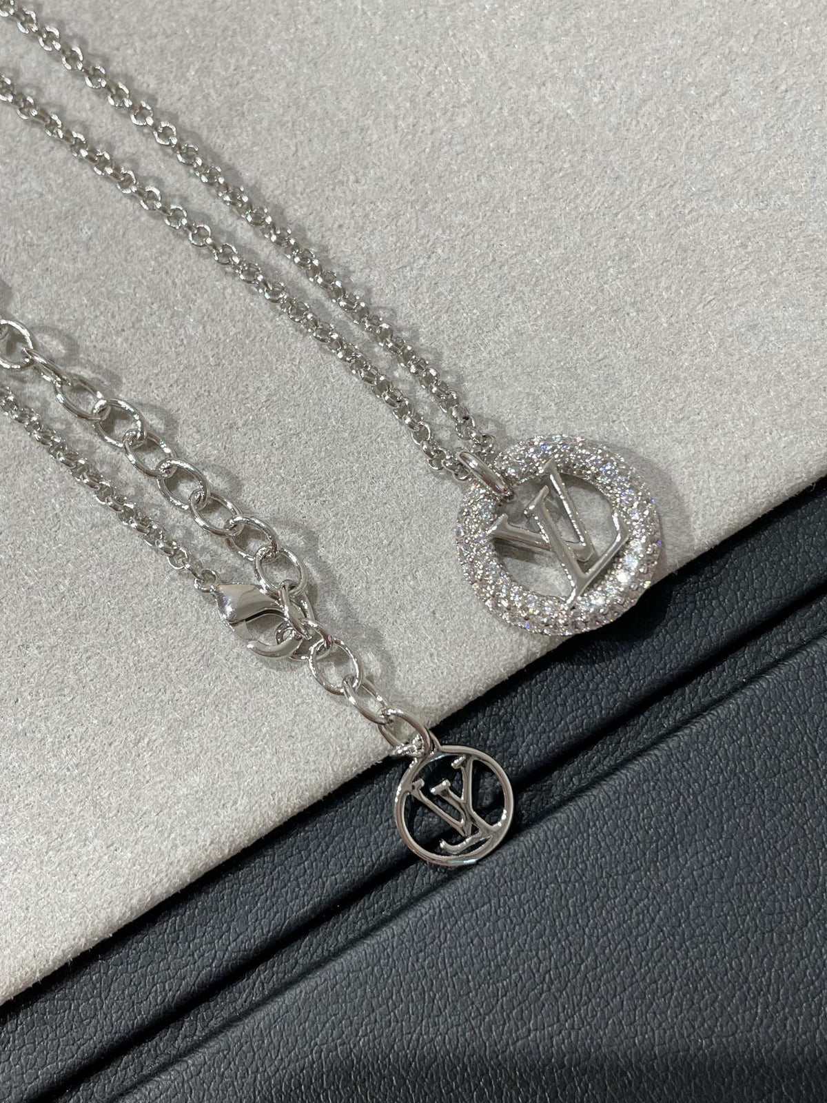 ⭐Miroze BY NIGHT DIAMOND PAVED NECKLACE