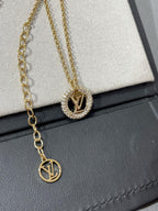 ⭐Miroze BY NIGHT DIAMOND PAVED NECKLACE
