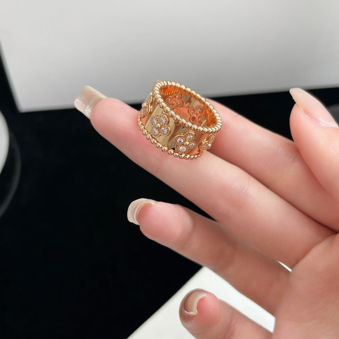 [⭐Miroze]PERLEE DIAMOND LARGE RING