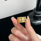 ⭐Miroze PERLEE DIAMOND LARGE RING