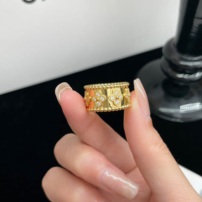 [⭐Miroze]PERLEE DIAMOND LARGE RING
