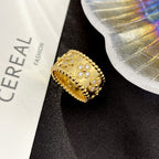 ⭐Miroze PERLEE DIAMOND LARGE RING