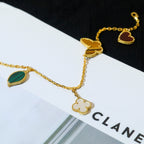 ⭐Miroze LUCKY SPRING 5 MOTIF GOLD BRACELET