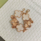 [⭐Miroze ]New CLOVER WHITE PEARL MOP 5 MOTIF BRACELET COLLECTION