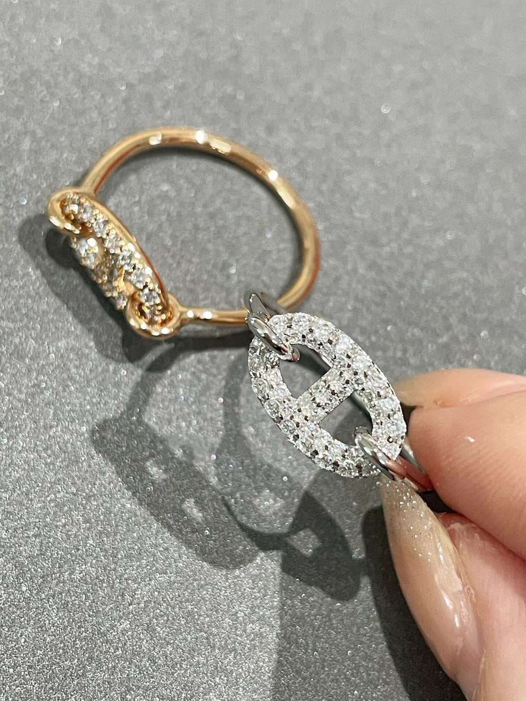 ⭐Miroze RONDE SMALL DIAMOND RING