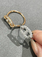 ⭐Miroze RONDE SMALL DIAMOND RING
