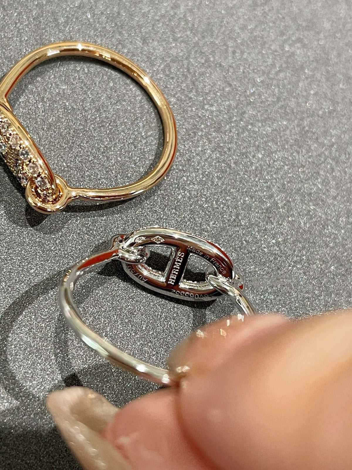 [⭐Miroze]RONDE SMALL DIAMOND RING