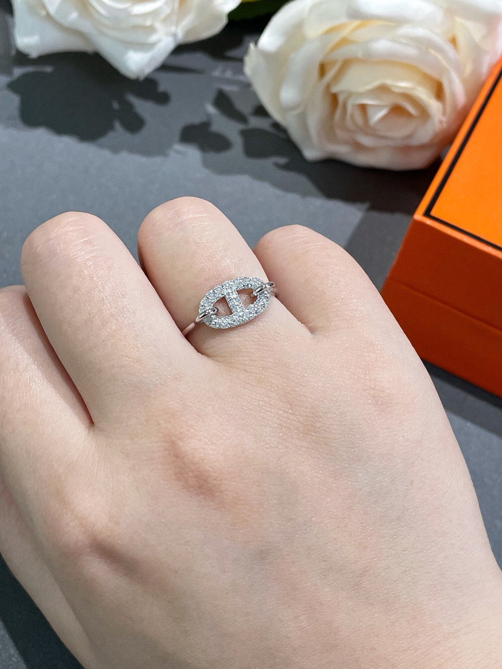 ⭐Miroze RONDE SMALL DIAMOND RING