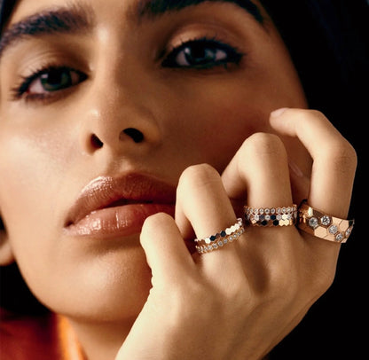 [⭐Miroze]BEE LOVE DIAMOND LARGE RING