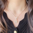 ⭐Miroze CONSTANCE PEDANT SILVER NECKLACE