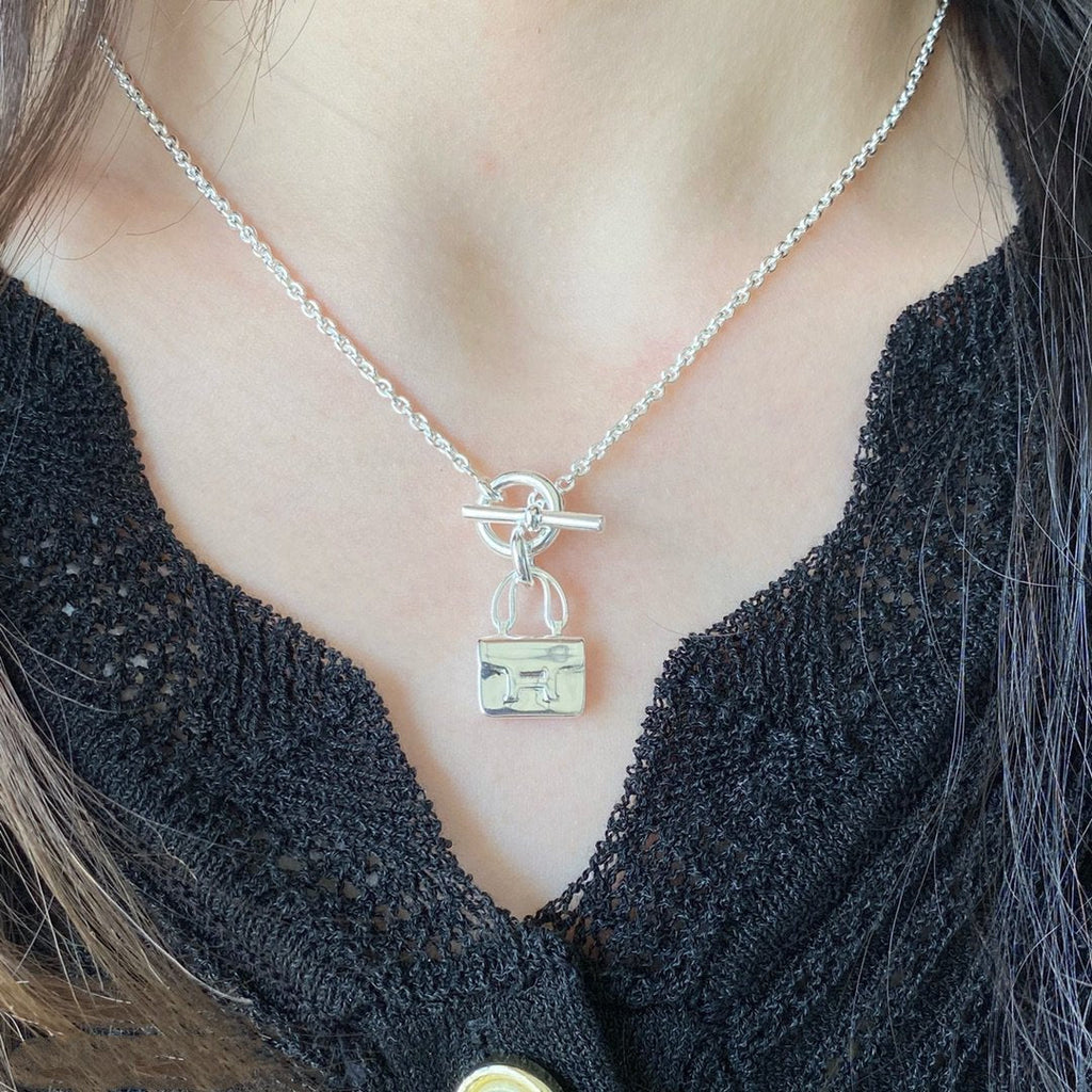 ⭐Miroze CONSTANCE PEDANT SILVER NECKLACE