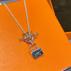⭐Miroze CONSTANCE PEDANT SILVER NECKLACE