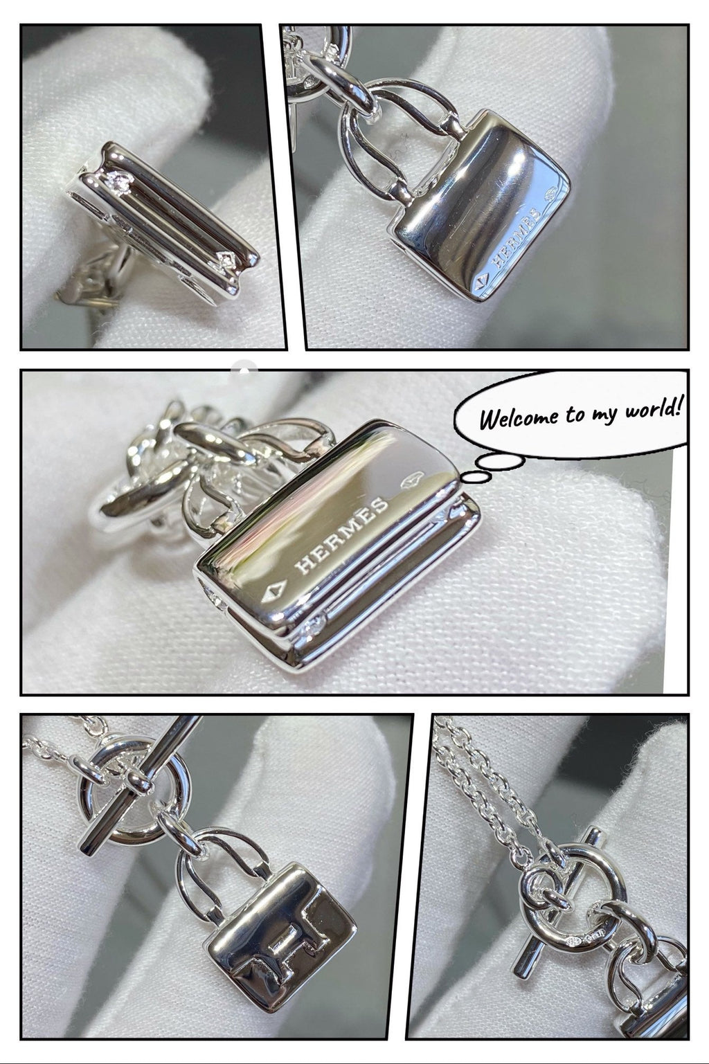 ⭐Miroze CONSTANCE PEDANT SILVER NECKLACE