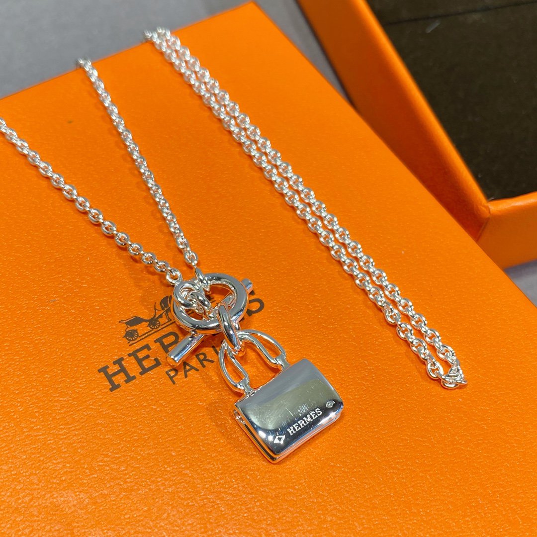 ⭐Miroze CONSTANCE PEDANT SILVER NECKLACE