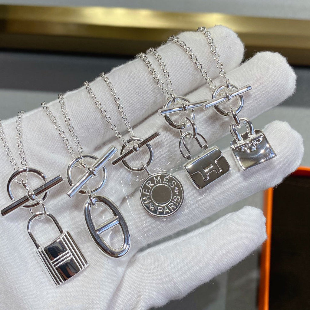 ⭐Miroze CONSTANCE PEDANT SILVER NECKLACE