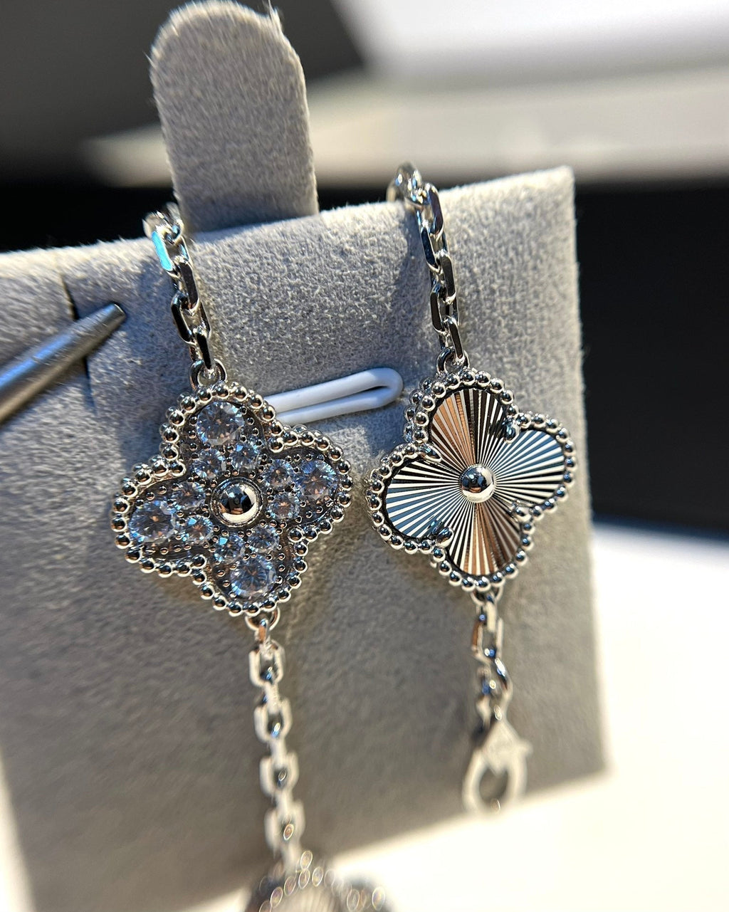 [⭐Miroze ]New  CLOVER 5 MOTIF LASER BRACELET COLLECTION