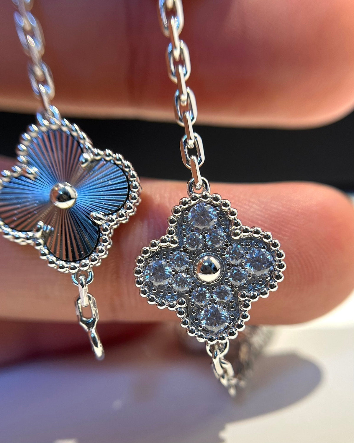 [⭐Miroze ]New  CLOVER 5 MOTIF LASER BRACELET COLLECTION