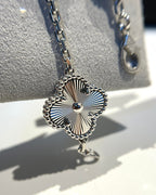 [⭐Miroze ]New  CLOVER 5 MOTIF LASER BRACELET COLLECTION