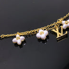 ⭐Miroze LOGO 6 MOTIF STAR AND SUN GOLD BRACELET