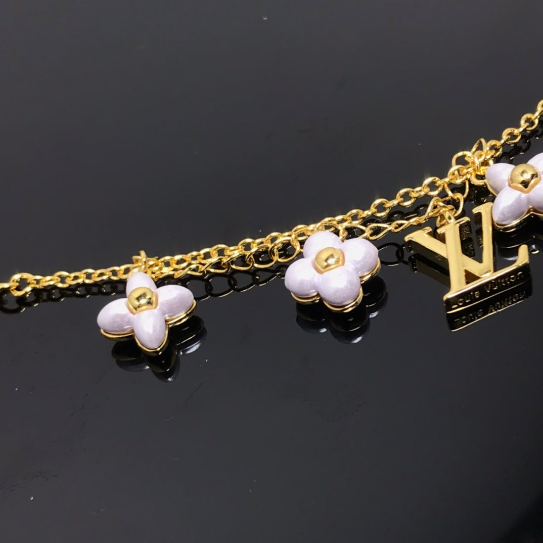⭐Miroze LOGO 6 MOTIF STAR AND SUN GOLD BRACELET