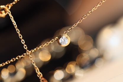 [⭐Miroze] DAMOUR DIAMOND NECKLACE