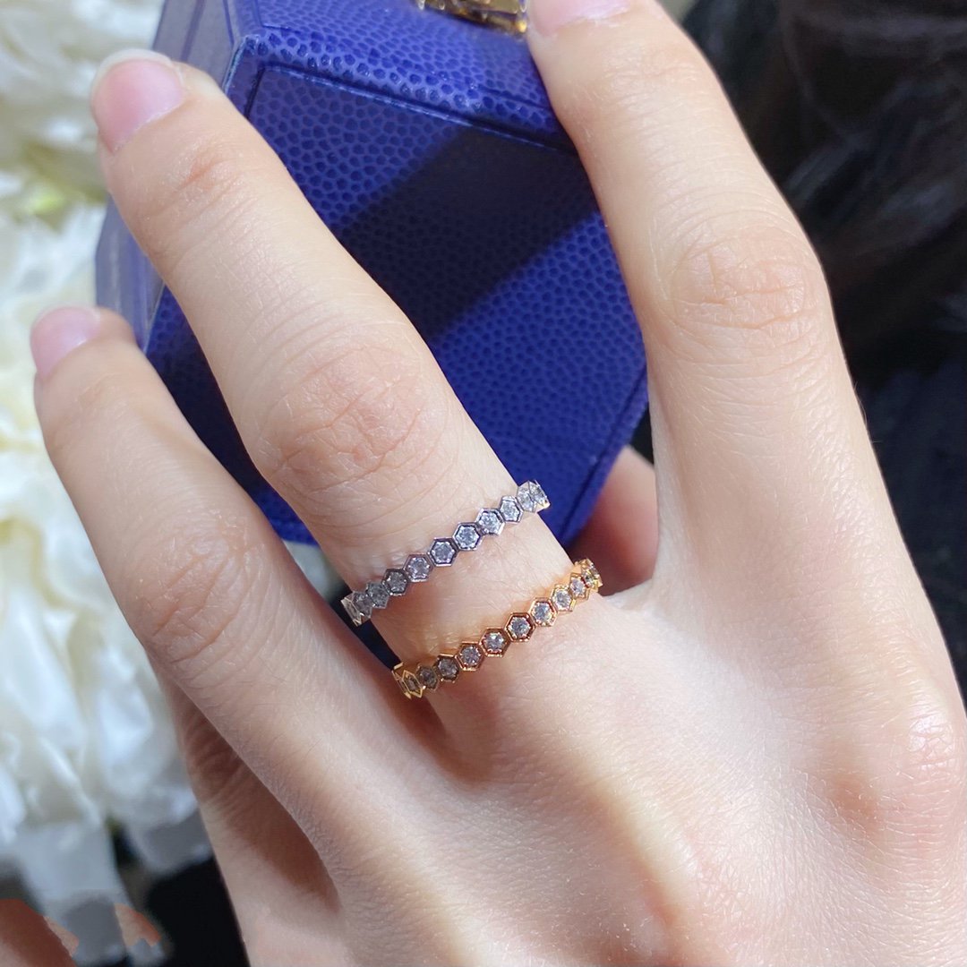 ⭐Miroze BEE LOVE DIAMOND PAVED SMALL RING