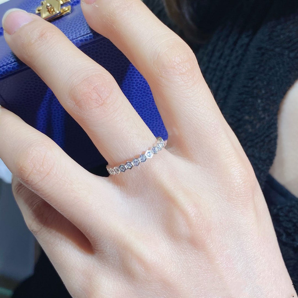 ⭐Miroze BEE LOVE DIAMOND PAVED SMALL RING