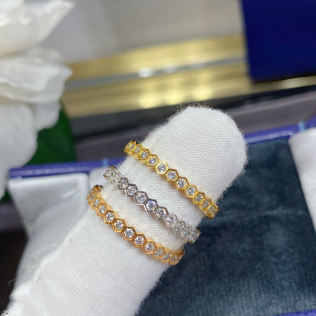 ⭐Miroze BEE LOVE DIAMOND PAVED SMALL RING
