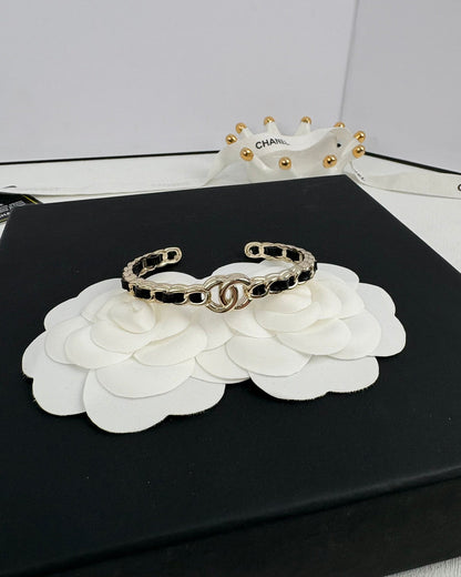 [⭐Miroze]Double C Open Bangle
