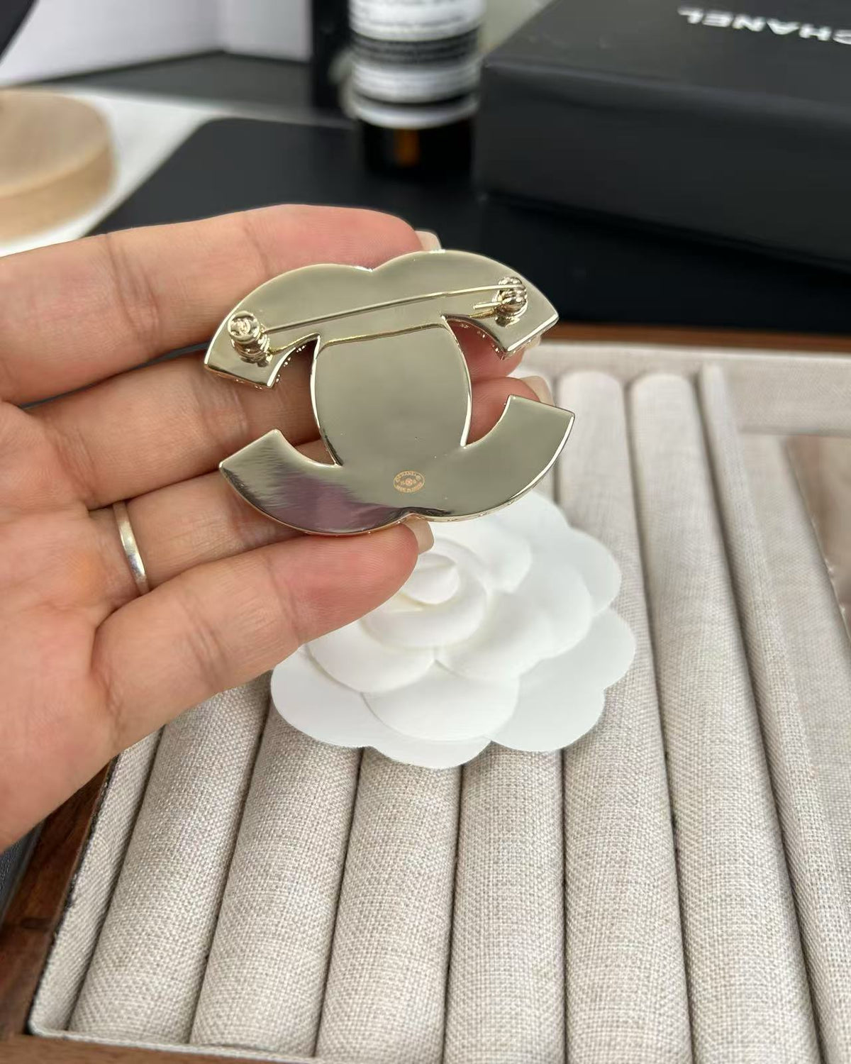 [⭐Miroze]Pink Resin Classic Brooch 5cm