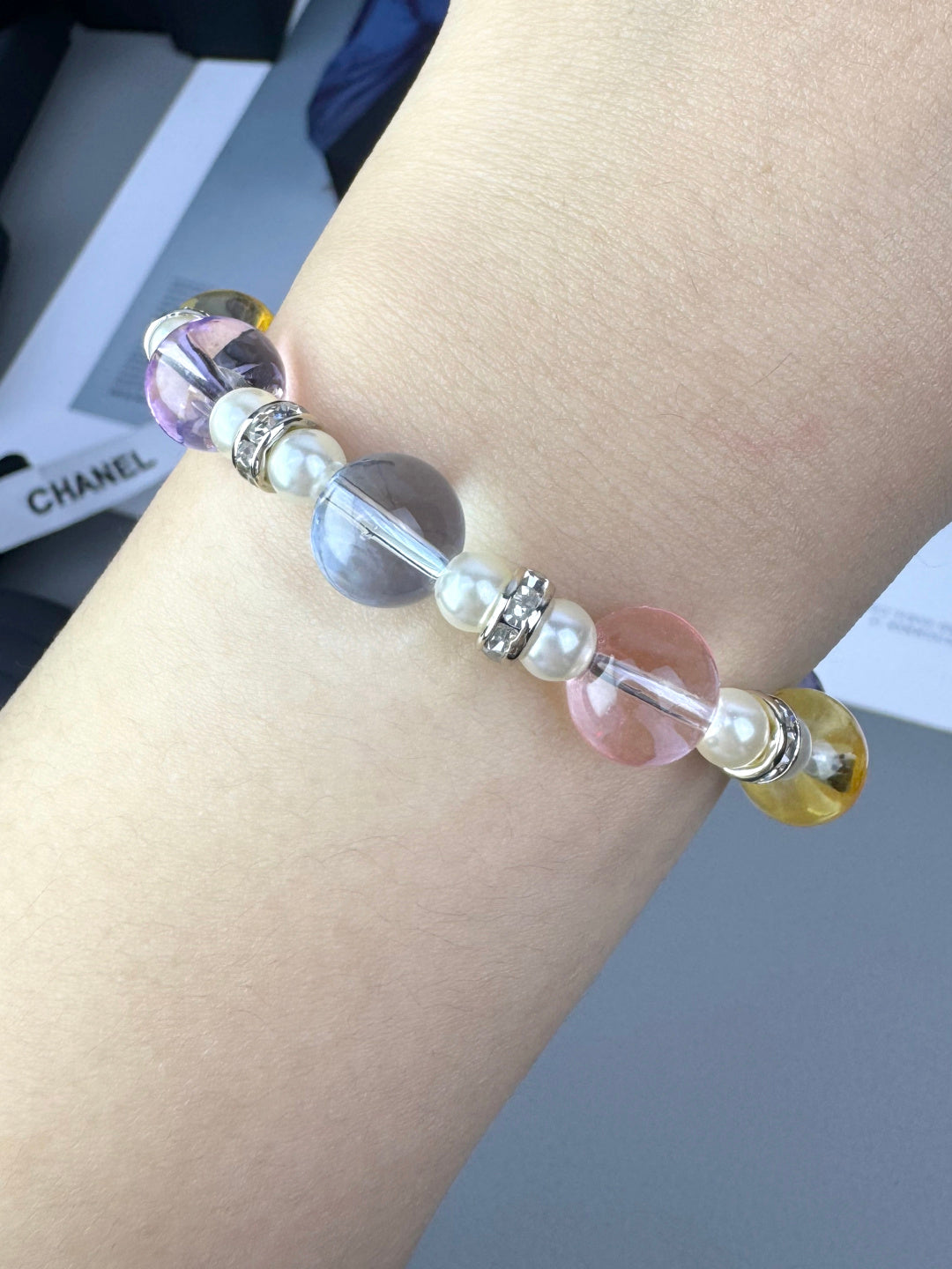 [⭐Miroze]Colorful Transparent Resin Bracelet