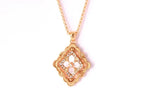 [⭐Miroze] B.C.L ENAMEL ROTATING SINGLE-DIAMOND NECKLACE£¨Various colors£©