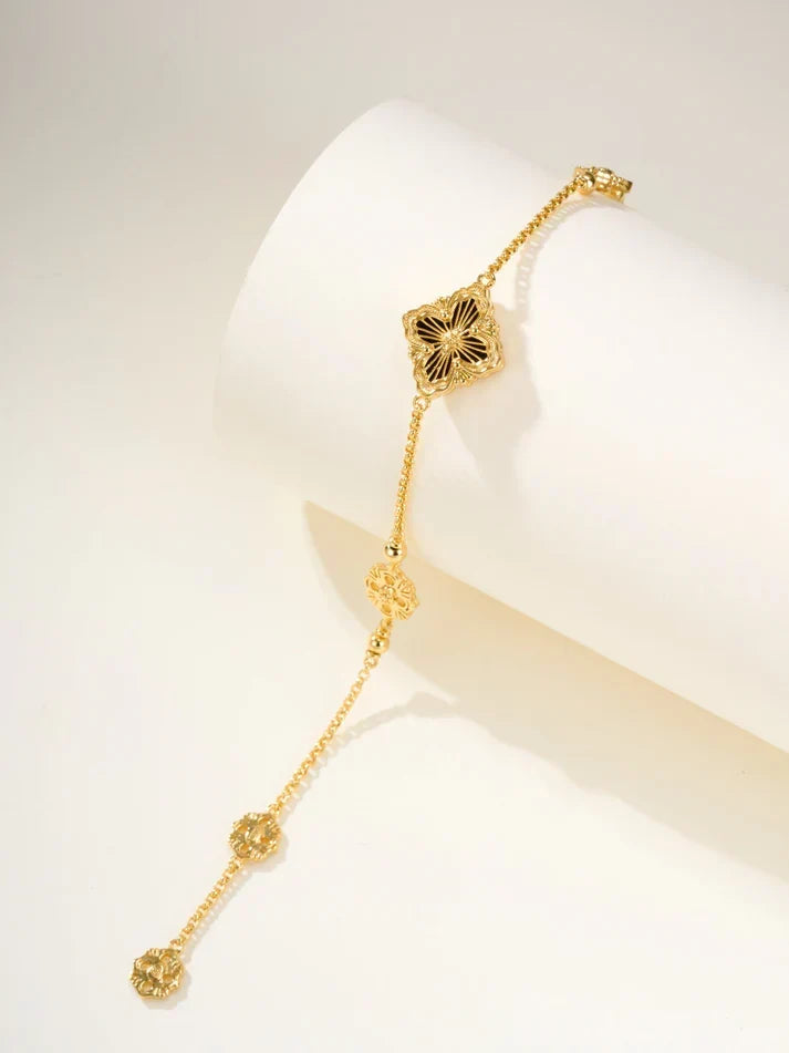 [⭐Miroze]B.C.L ENAMELED One-Flower Bracelet£¨Various Colors)