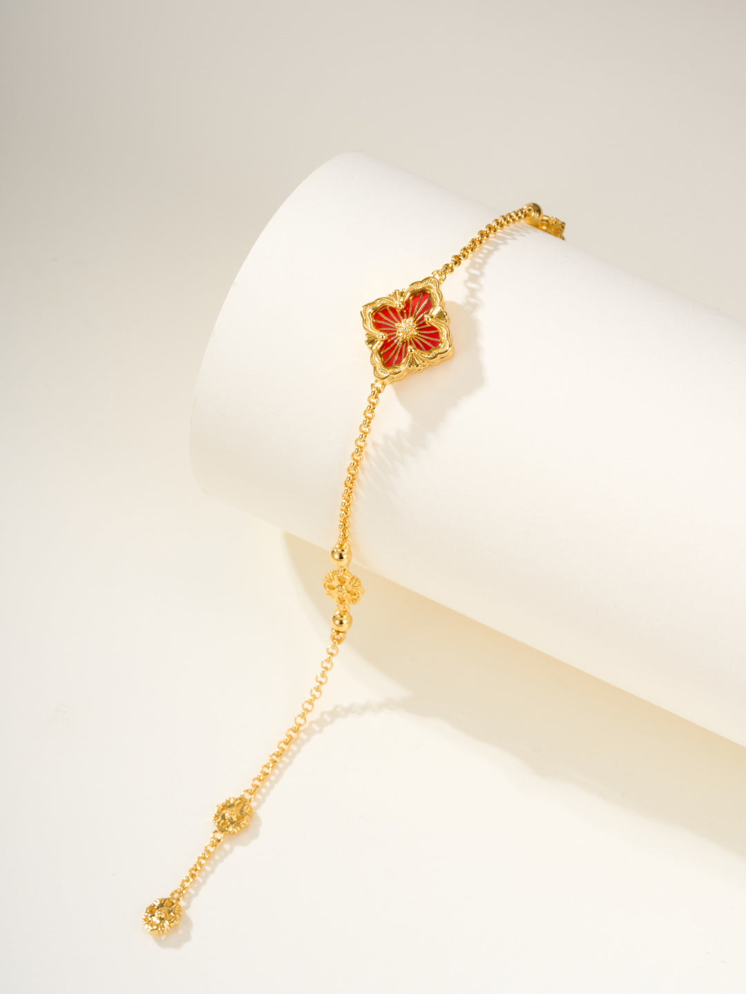 [⭐Miroze]B.C.L ENAMELED One-Flower Bracelet（Various Colors)