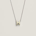 ⭐Miroze HM CLIC YELLOW ENAMEL GOLD NECKLACE