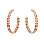 ⭐Miroze CLASH LARGE HOOP EARRINGS