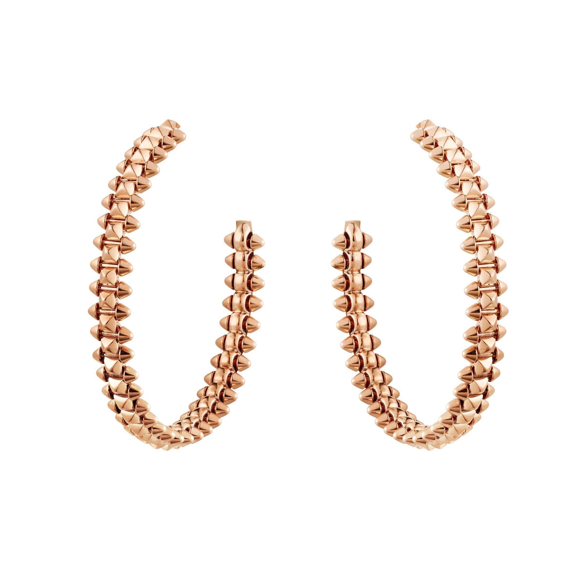 ⭐Miroze CLASH LARGE HOOP EARRINGS