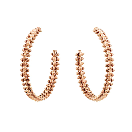 [⭐Miroze]CLASH LARGE HOOP EARRINGS