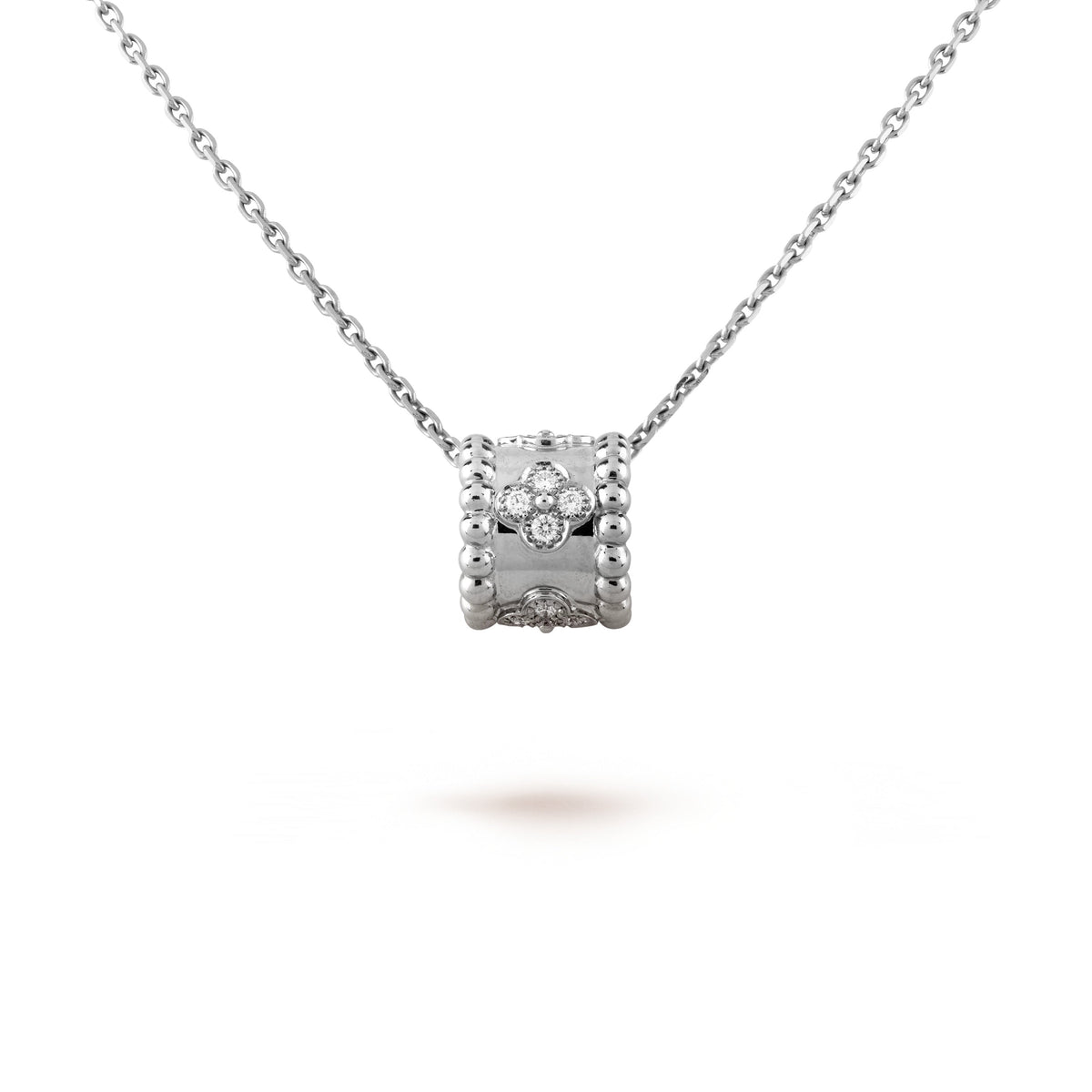⭐Miroze PERLEE PEDANT SIVLER DIAMOND NECKLACE