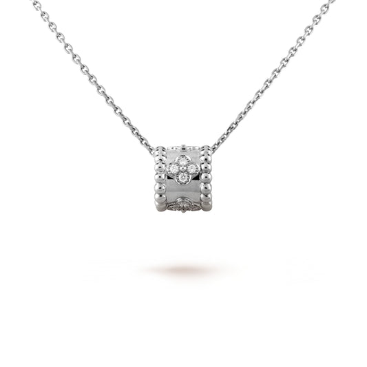 [⭐Miroze]PERLEE PEDANT SIVLER DIAMOND NECKLACE