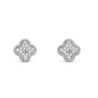 ⭐Miroze CLOVER MINI DIAMOND STUD EARRINGS