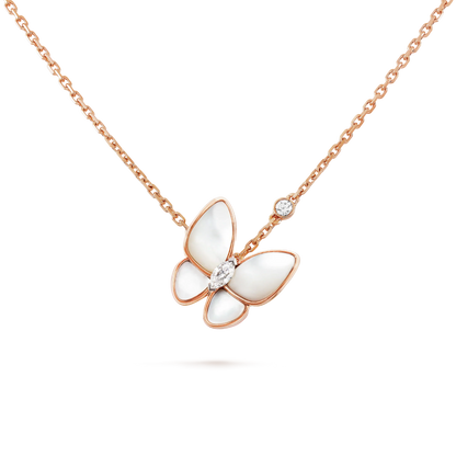 [⭐Miroze]BUTTERFLY MOP DIAMOND NECKLACE