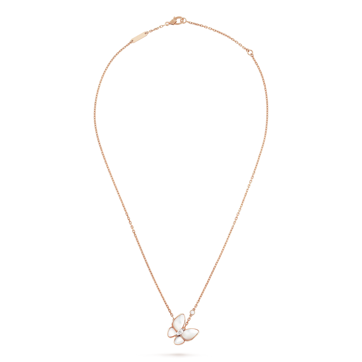⭐Miroze BUTTERFLY MOP DIAMOND NECKLACE