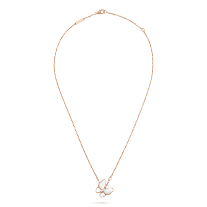 [⭐Miroze]BUTTERFLY MOP DIAMOND NECKLACE